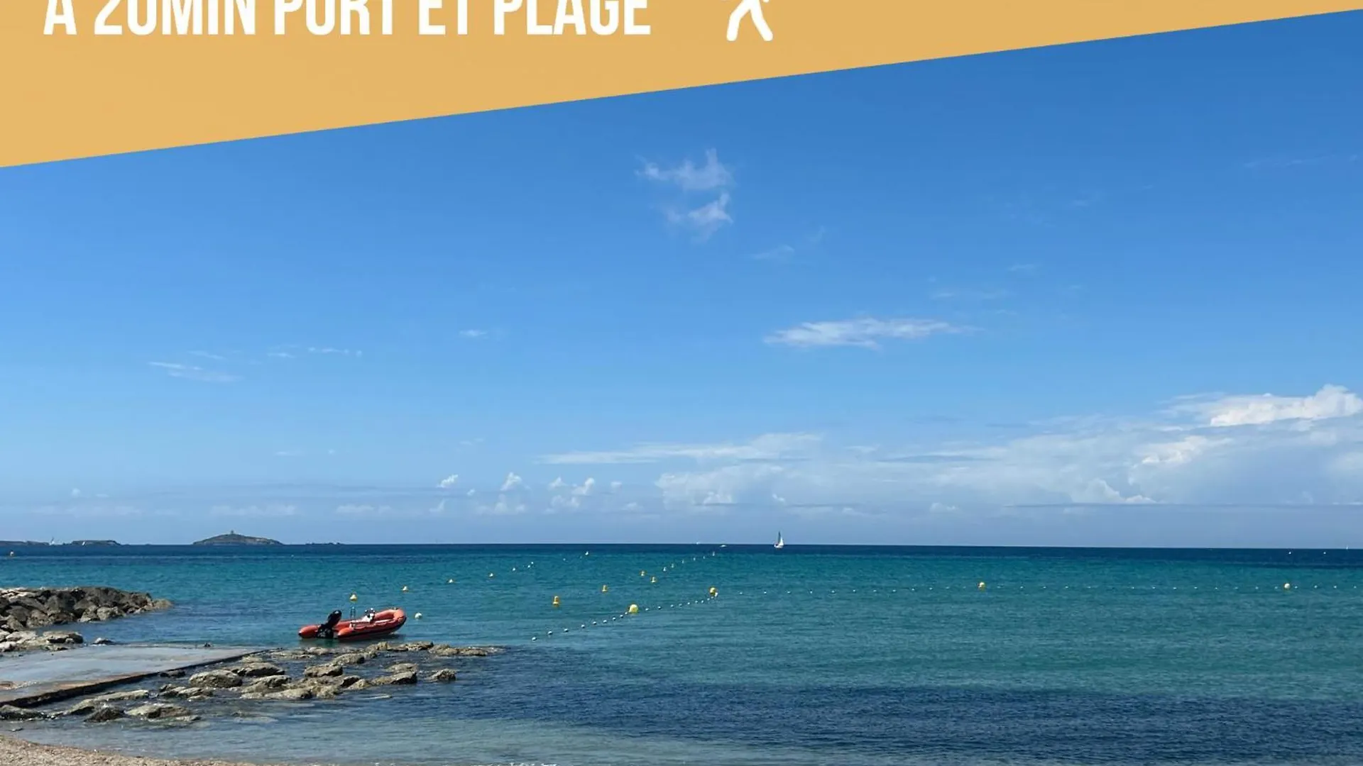 La Perle Des Estivales, Studio Avec Coin Nuit Enfants, Parking Et Piscine , A 20Min A Pied Port Et Plage 滨海萨纳里 法国